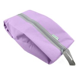 Portable Shoe Bag Shoes Holder Organizer Storage Bag Travel Outdoors, Purple