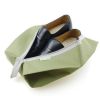 Portable Shoe Bag Shoes Holder Storage Bag Outdoors Travel, Light blue