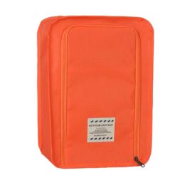 Durable Portable Shoe Bag Storage Bag Shoes Holder for Travel, Orange