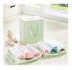 Portable Travel Shoe Bags Pouch Travel Shoe Tote Green (hold 3 Pairs of Shoes)