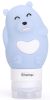 Cute Travel Bottles Leakproof Refillable Travel Containers/lotion dispensers, Blue #1