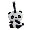 Set of 2 Cute Cartoon Travel Luggage Tags/ID Holder Travel Accessories, Panda