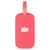 Set of 2 Travel Accessories PINK Square-shape Travel Luggage Tags/ID Holder
