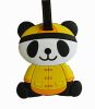 Lovely Cartoon Panda Travel Accessories Travelling Luggage Tag/ID Holder Yellow