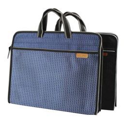 File Pocket,Large Capacity Men's Briefcase,Waterproof Document Bag