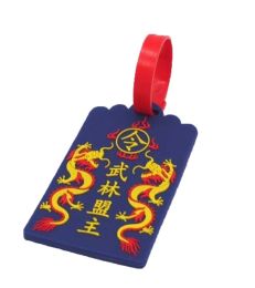 Travel Baggage Tag Useful Luggage Identifier Suitcase Label Card Case [F]