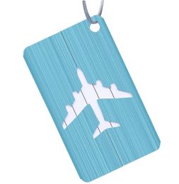 Stylish luggage Tag Suitcase Luggage Tag Travel Luggage Signage, Blue-4
