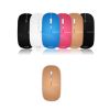 Rechargeable Wireless mouse button silent,ultrathin mouse,Golden
