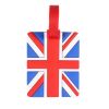 Bag Tags(4*2.5'') Set of 2 [The Union Jack] Luggage Tags Silicone Baggage Tags