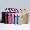 14 Inches Durable Waterproof Notebook Bag Laptop Briefcase Plain Color