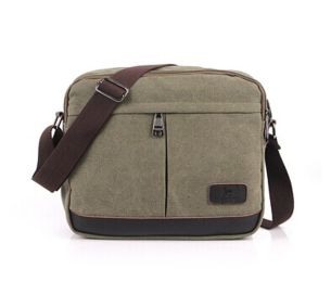 Fashion Men Item/ Classical Canvas Messenger Bag/Army Green(29*9*26cm)
