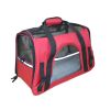Pet Carrier Soft Sided Travel Bag for Small dogs & cats- Airline Approved, Red