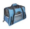 Pet Carrier Soft Sided Travel Bag for Small dogs & cats- Airline Approved, Blue