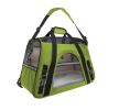 Pet Carrier Soft Sided Travel Bag for Small dogs & cats- Airline Approved Grass green #2