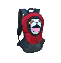 Pet Carrier Soft Sided Travel Bag for Small dogs & cats- Airline Approved, Red #22