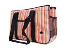 Pet Carrier Soft Sided Travel Bag for Small dogs & cats- Airline Approved, stripe