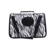 Pet Carrier Soft Sided Travel Bag for Small dogs & cats- Airline Approved, Zebra