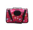Pet Carrier Soft Sided Travel Bag for Small dogs & cats- Airline Approved, Pink #38
