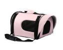 Pet Carrier Soft Sided Travel Bag for Small dogs & cats- Airline Approved, Pink #46