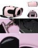 Pet Carrier Soft Sided Travel Bag for Small dogs & cats- Airline Approved, Pink #46