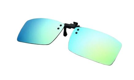 Lightweight Clip-On Sunglasses Lenses Glasses Driving Fishing Outdoor [Color-15]