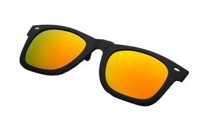 Lightweight Clip-On Sunglasses Lenses Glasses Driving Fishing Outdoor [Color-21]