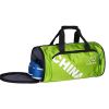 Unisex Classical Sports Bag Gym Duffel Bag Travel Luggage Bag with Shoe Compartment, B