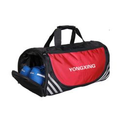Large Sports Duffle Bags Gym Accessories Bags Travel Bag with Shoes Compartment, B