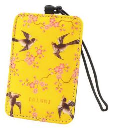 Tourist Souvenir Silk Luggage Bag Tag Chinese Style Suitcase Tag, # Plum Blossom