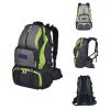 Sport Outdoors Backpack Camping Hiking Climbing Bags Mountaineering 40L Green