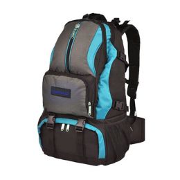 Sport Outdoors Backpack Camping Hiking Climbing Bags Mountaineering 40L Blue