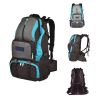 Sport Outdoors Backpack Camping Hiking Climbing Bags Mountaineering 40L Blue