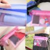 Unisex Waterproof Pouch Fanny Pack Waist Bag for Swimming/Beach/Hiking - Pink