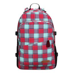 Durable Colorful School Bag Laptop Shoulder Bag Travel/Hiking Backpack,Pink