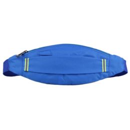 (Blue) Covert Waist Pack Portable & Lightweight Belt Bag For Running Cycling