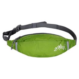 Walking Close-fitting Waist Pack Belt Bag Lightweight Covert Fanny Packs Green