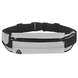 (Grey) Sporting Goods, Theftproof Ultralight Waist Purse Breathable Waist Pack