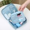 Toiletry Kit Clear Travel Bag/ Portable Waterproof Nylon Travel Luggage
