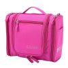Suspensibility Portable Waterproof Wash Gargle Bag for Travel,Rose Red