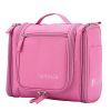 Suspensibility Portable Waterproof Wash Gargle Bag for Travel,Pink