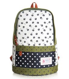 Hiking Travel Cotton Shoulder Bag School Bag Female Backpack Outdoor