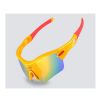 Cool Frame Sport Sunglasses Polarized Lens For Men And Women(Yellow)