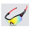 Cool Frame Sport Sunglasses Polarized Lens For Men And Women(Red)