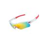 Cool Frame Sport Sunglasses Polarized Lens For Men And Women(White)