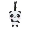Panda Model Travel Tags Baggage Stubs Creative Luggage Label Cartoon Luggage Tag