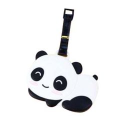 Creative Luggage Tag Lovely Panda Model Travel Tags Baggage Stubs Luggage Label