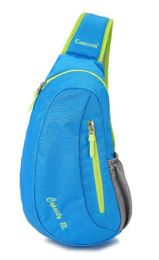 Blue Messenger Bag Shoulder Bag Sports Bag Outdoors Bag Portable Package 10L