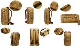 Outdoor Hiking Camping 55 L Large capacity tactical military Camouflage Backpacks for Adults #16
