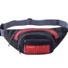 Outdoor Sports Multi-functional Waist Packs for Running Hiking Cycling Camping, Red 35x15cm