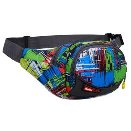 Outdoor Sports Multi-functional Waist Packs for Running Hiking Cycling Camping, Fashion Green